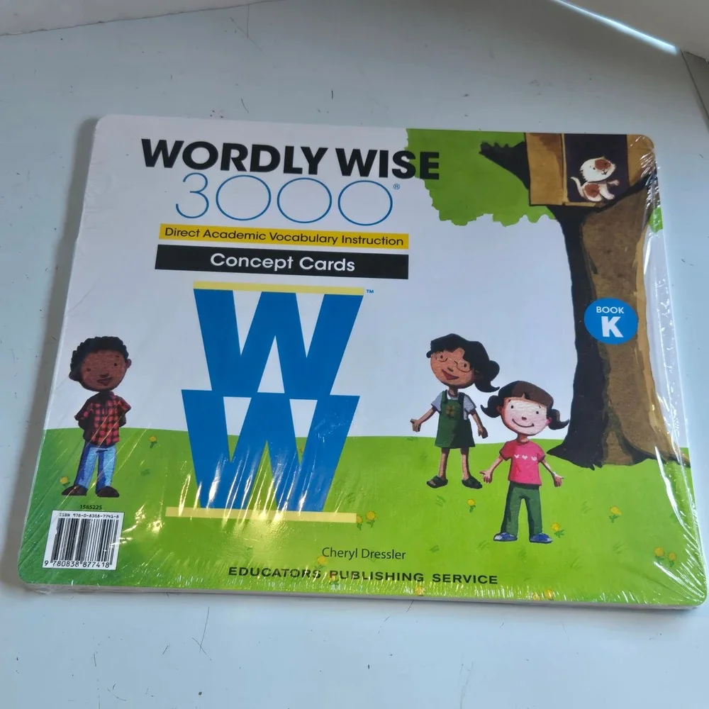 Wordly Wise 3000 Book K Concept Cards Vocabulary Instruction 9780838877418 EPS